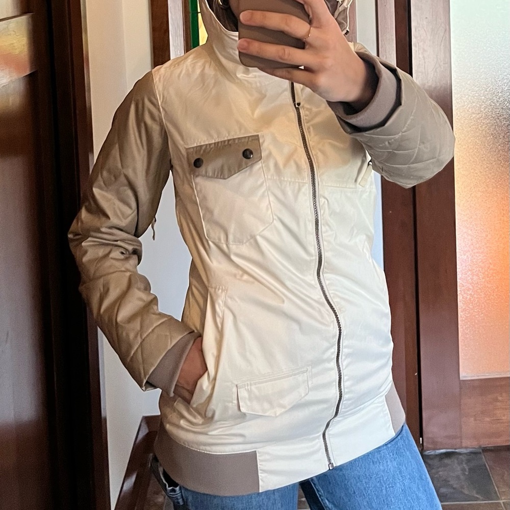 Burton winter jacket from the White Collection